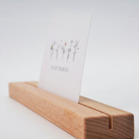 Kartenhalter aus Buche