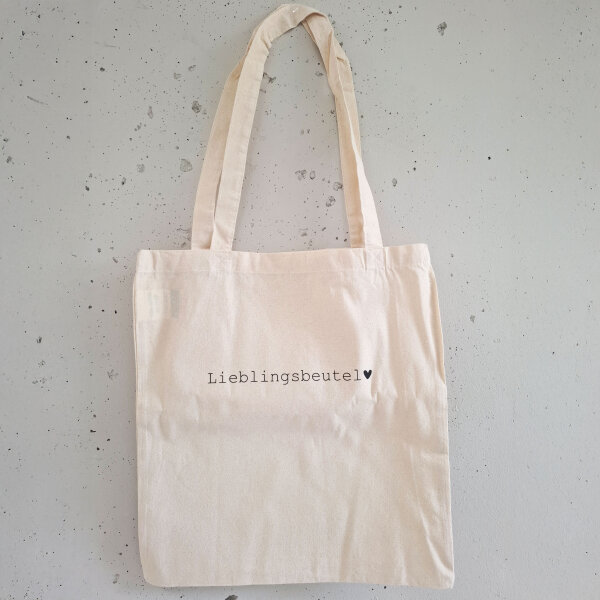 Stoffbeutel "Lieblingsbeutel"